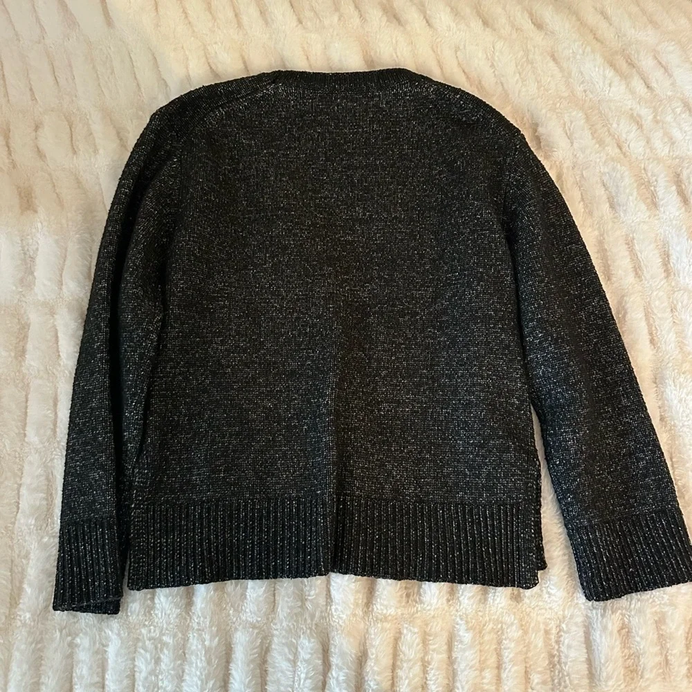 Z Supply Black and White Crew Neck Vino Sweater Size XS - Picture 6 of 6